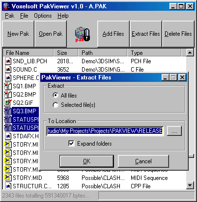 PakViewer Screenshot